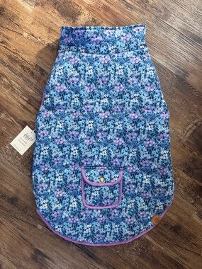 The Foggy Dog Mini Meadow Reversible Dog Jacket